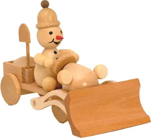 Drechslerei Volkmar Wagner Schneemann Junior - Schneepflug