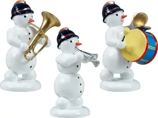 Ellmann Schneemannmusikanten, 3-teilig