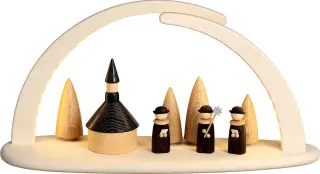 Seiffener Volkskunst eG Lichterbogen Seiffener Kirche