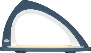 WEIGLA Leerbogen LED, asymmetrisch - blau/weiß