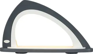 WEIGLA Leerbogen LED, asymmetrisch - grau/weiß